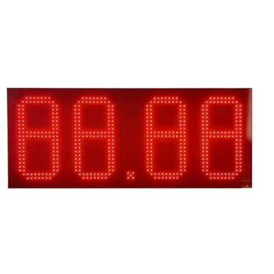 5000CD/M2 Light 7 Segment Led Display Module IP65 Customized Digital Sign