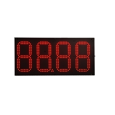 5000CD/M2 Light 7 Segment Led Display Module IP65 Customized Digital Sign