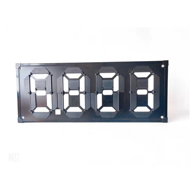Customized Large Gas Station Price Flip Signs Led Gas Price Signs With Italic Font