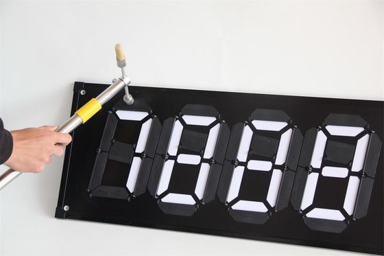 Reflective Type IP65 Gas Station Price Signs Led Digit Price Display Board